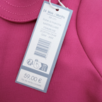 Robe fuchsia à col Claudine — 24 mois