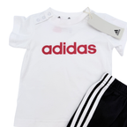Ensemble bébé blanc et noir — 6-9 mois