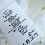 Ensemble salopette short et t-shirt girafes — 6 mois