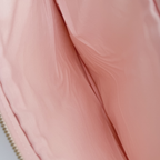 Pochette matelassée vichy rose — Taille L