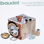 Cube d’activités jungle — multicolore