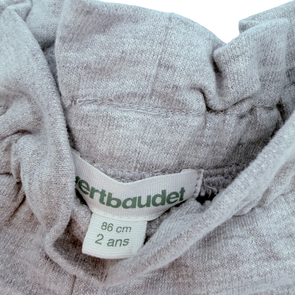 Lot de 2 shorts à volants violet et gris — 2 ans