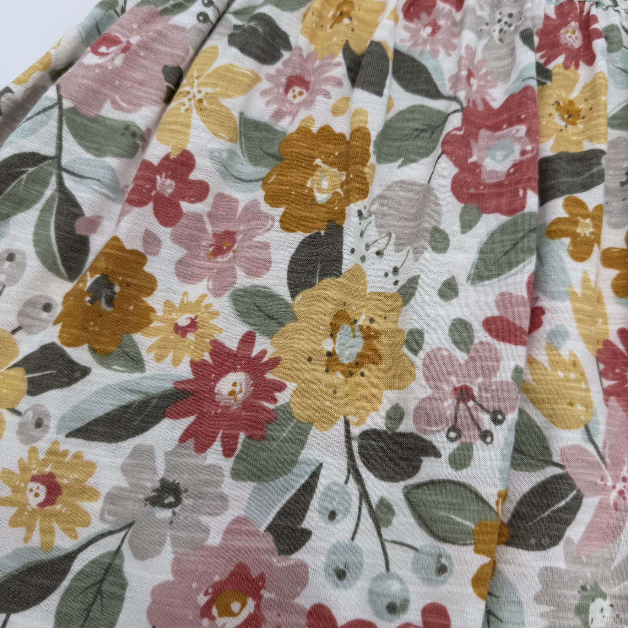 Robe fleurie multicolore — 9-12 mois