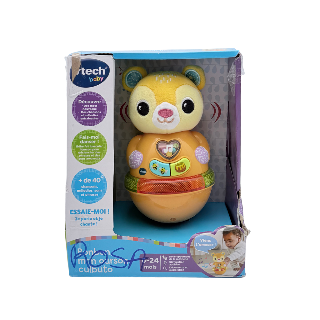 Bonbon mon ourson culbuto interactif  - 6-24 mois