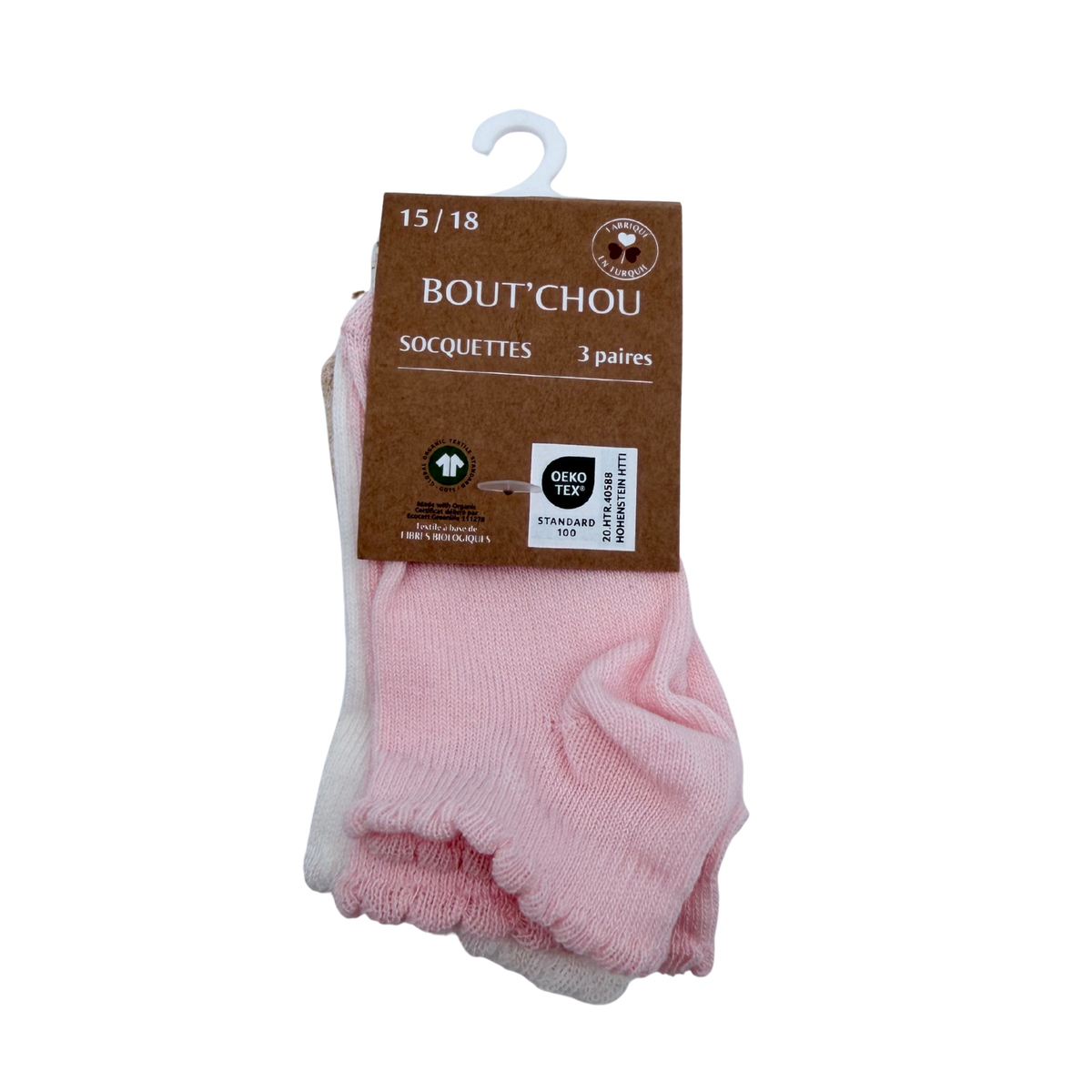 Lot de 3 paires de socquettes - 15-18
