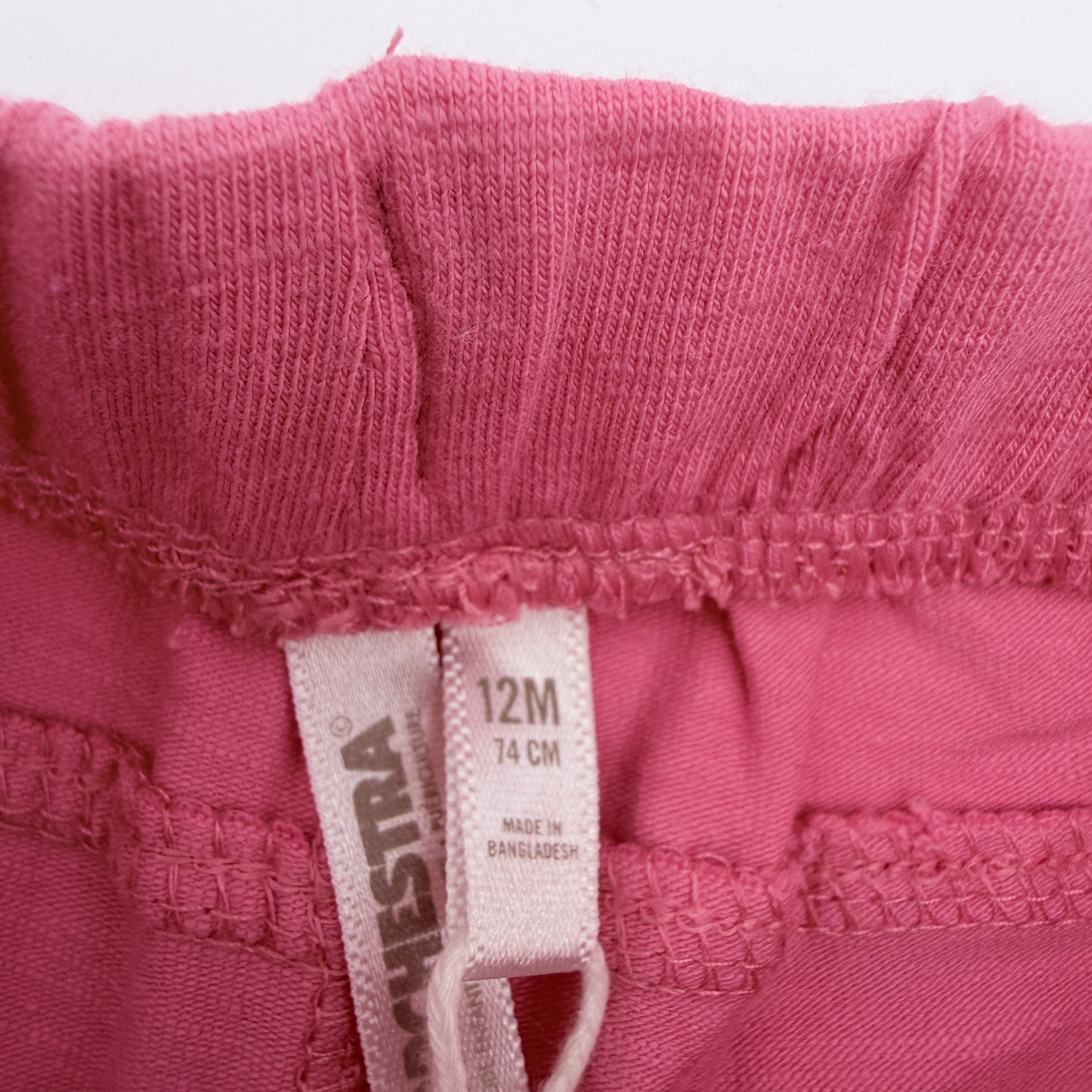 Short à revers avec cordon — 12 mois