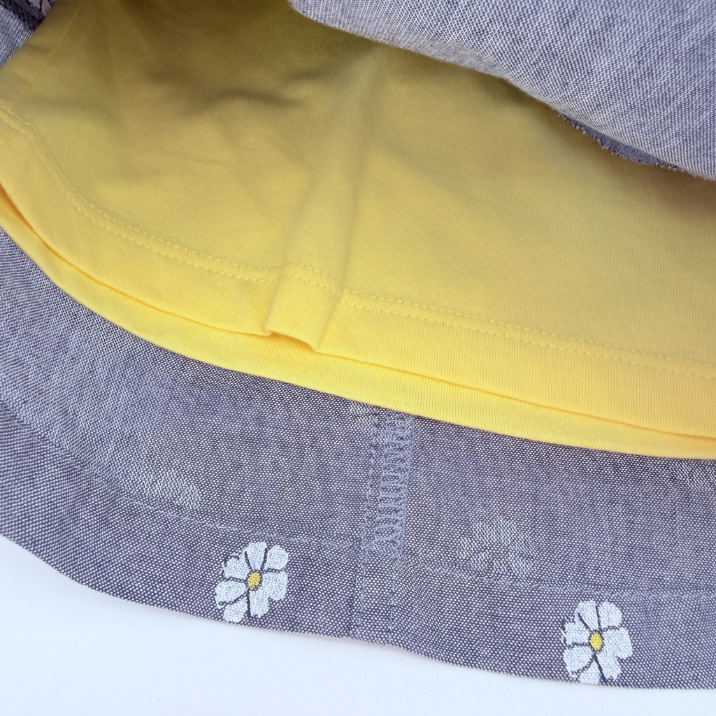Ensemble robe fleurie et t-shirt jaune — 0-3 mois
