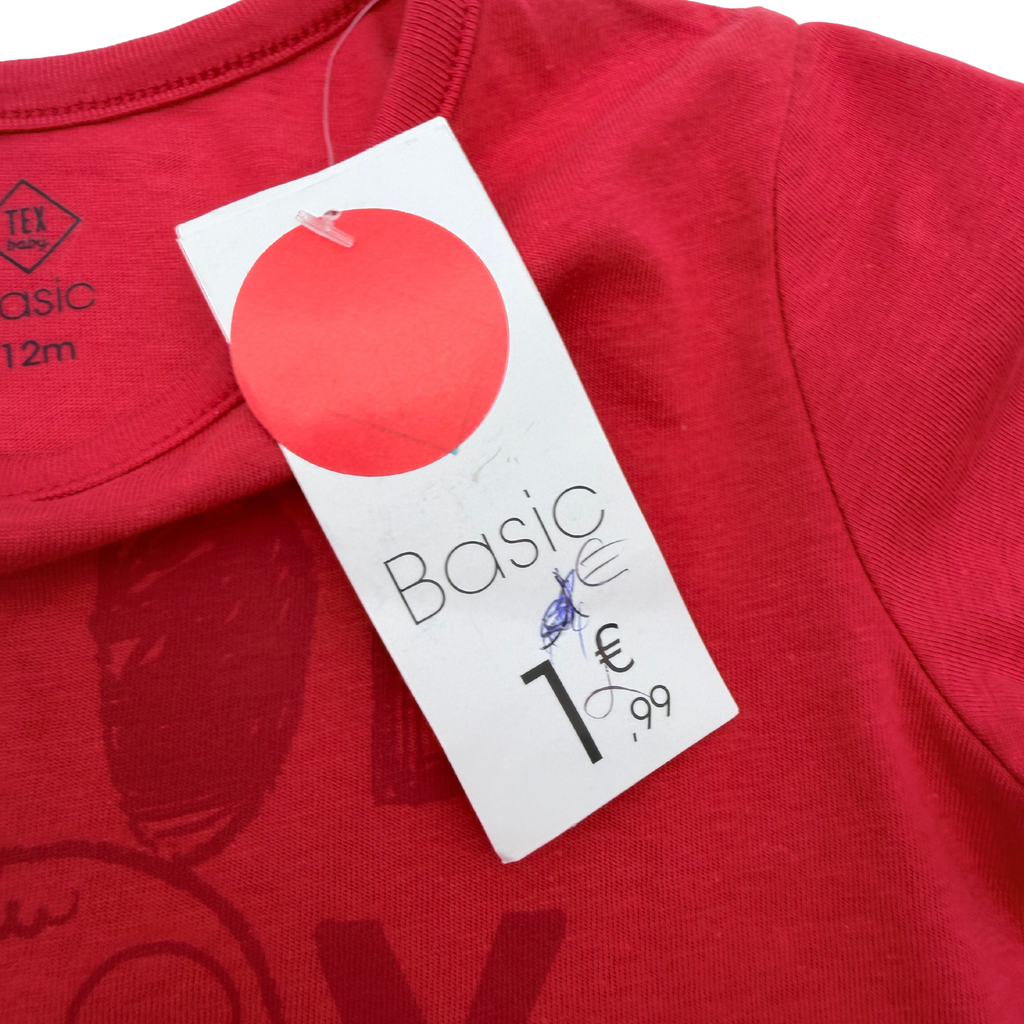 T-shirt bébé manches longues « Good Boy » - 12 mois
