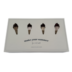 Moules à glace silicone multicolores