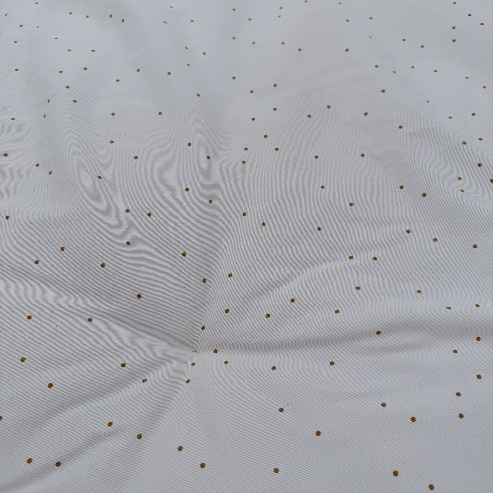 Tapis de jeu rond Fluffy — Honey Sweet Dots / Natural