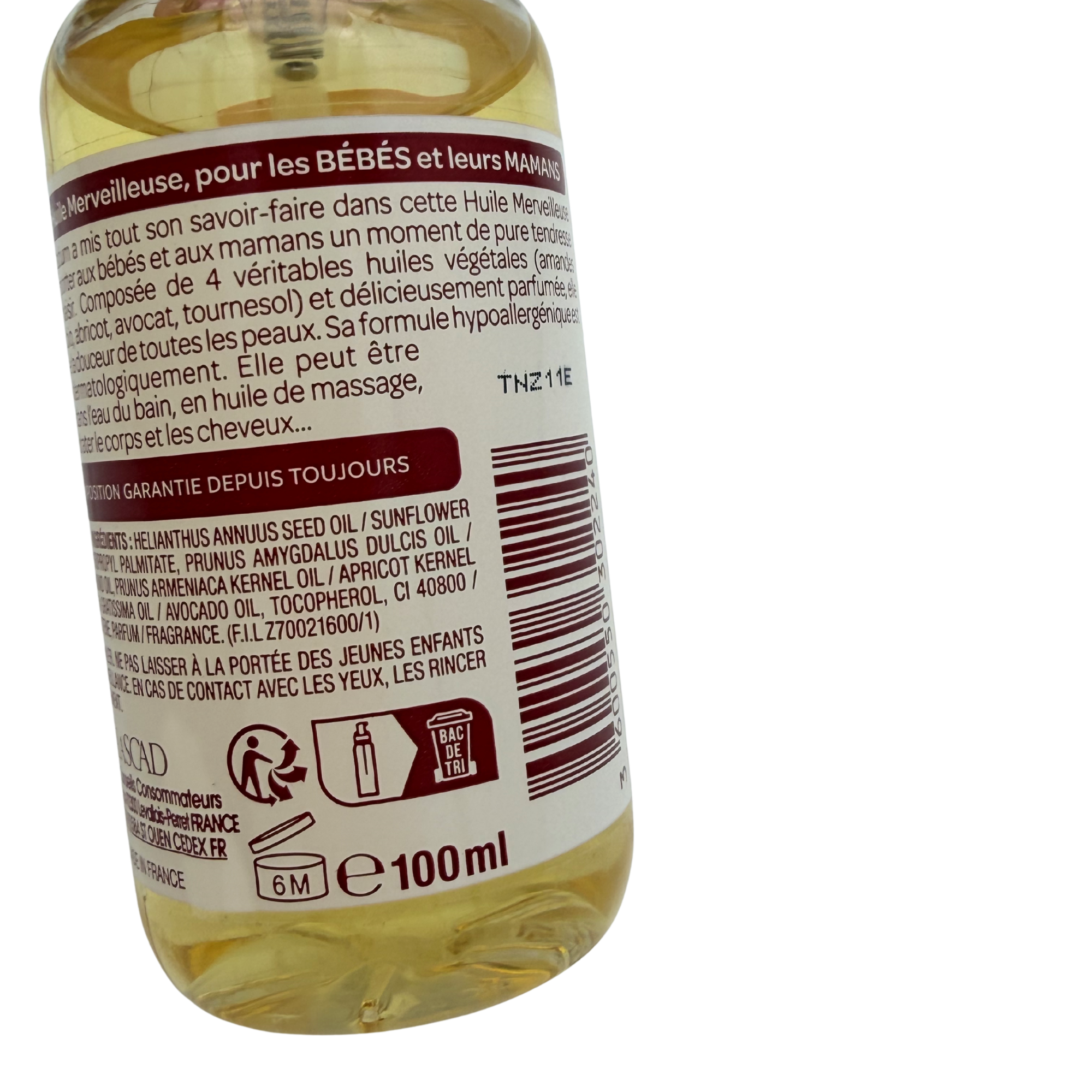 Huile multi-usages bébé — 100 ml