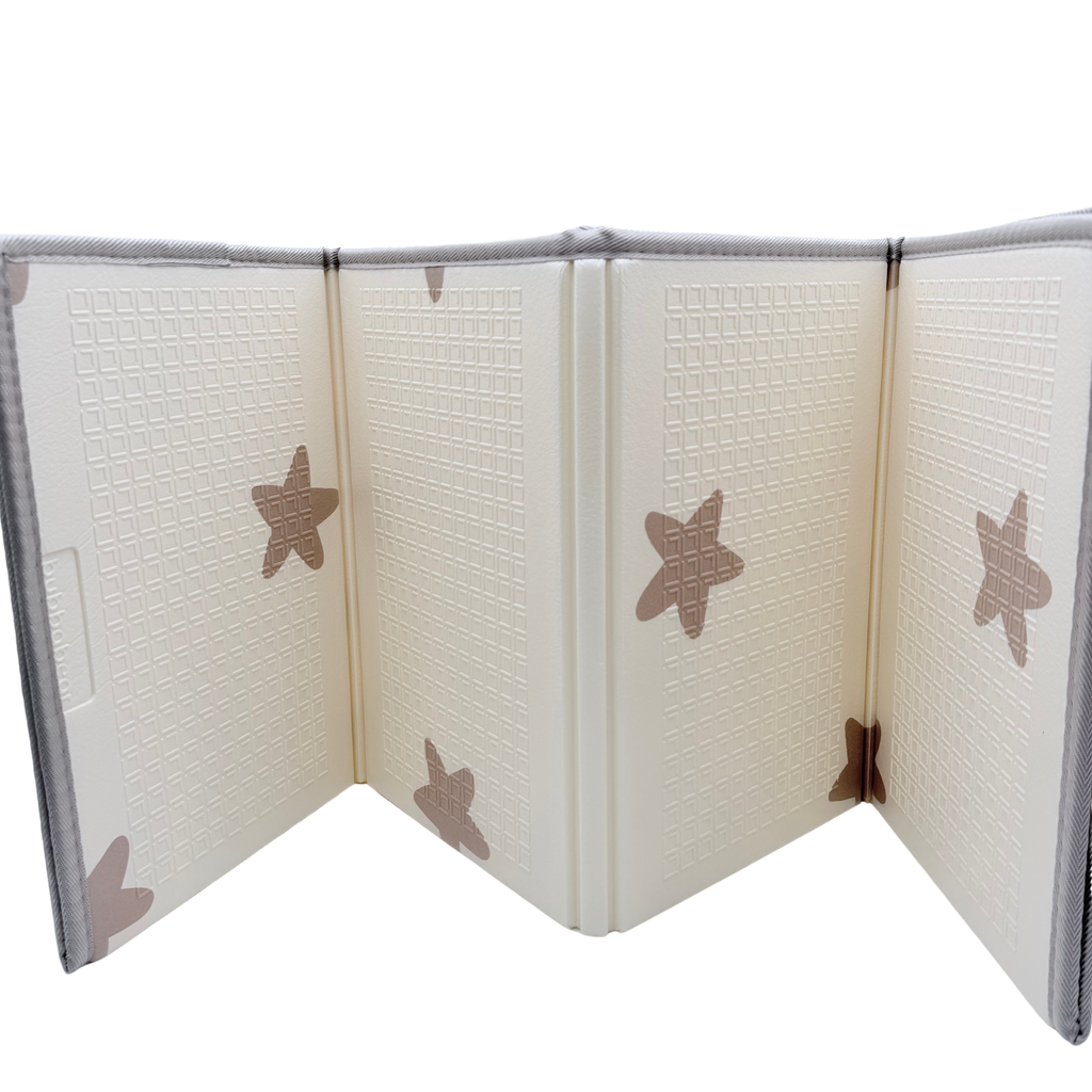 Tapis de jeu bébé pliable et réversible 120 × 190 cm