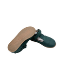 Babies premiers pas en cuir vert - 24
