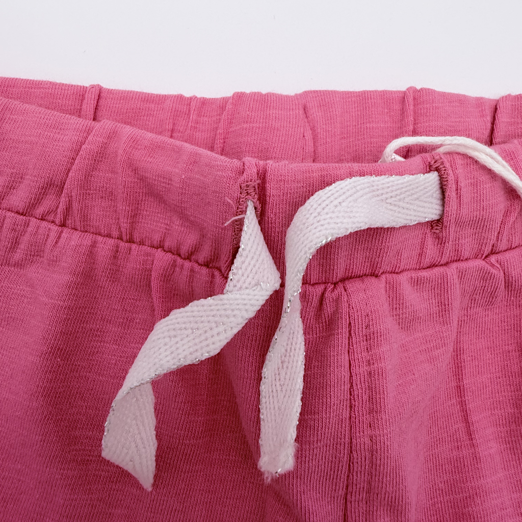 Short à revers avec cordon — 12 mois