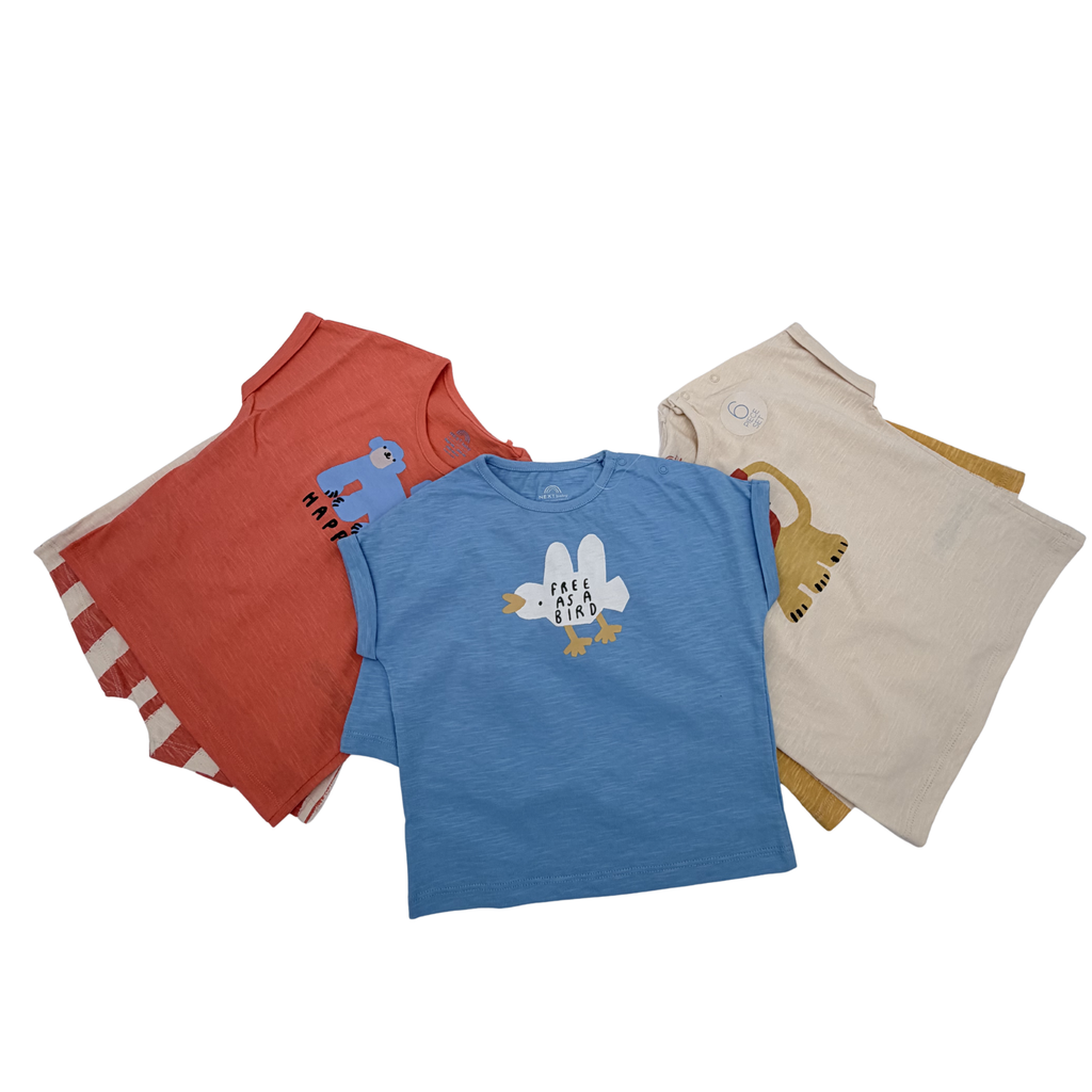 Lot de 3 ensembles shorts - t-shirts — 12-18 mois