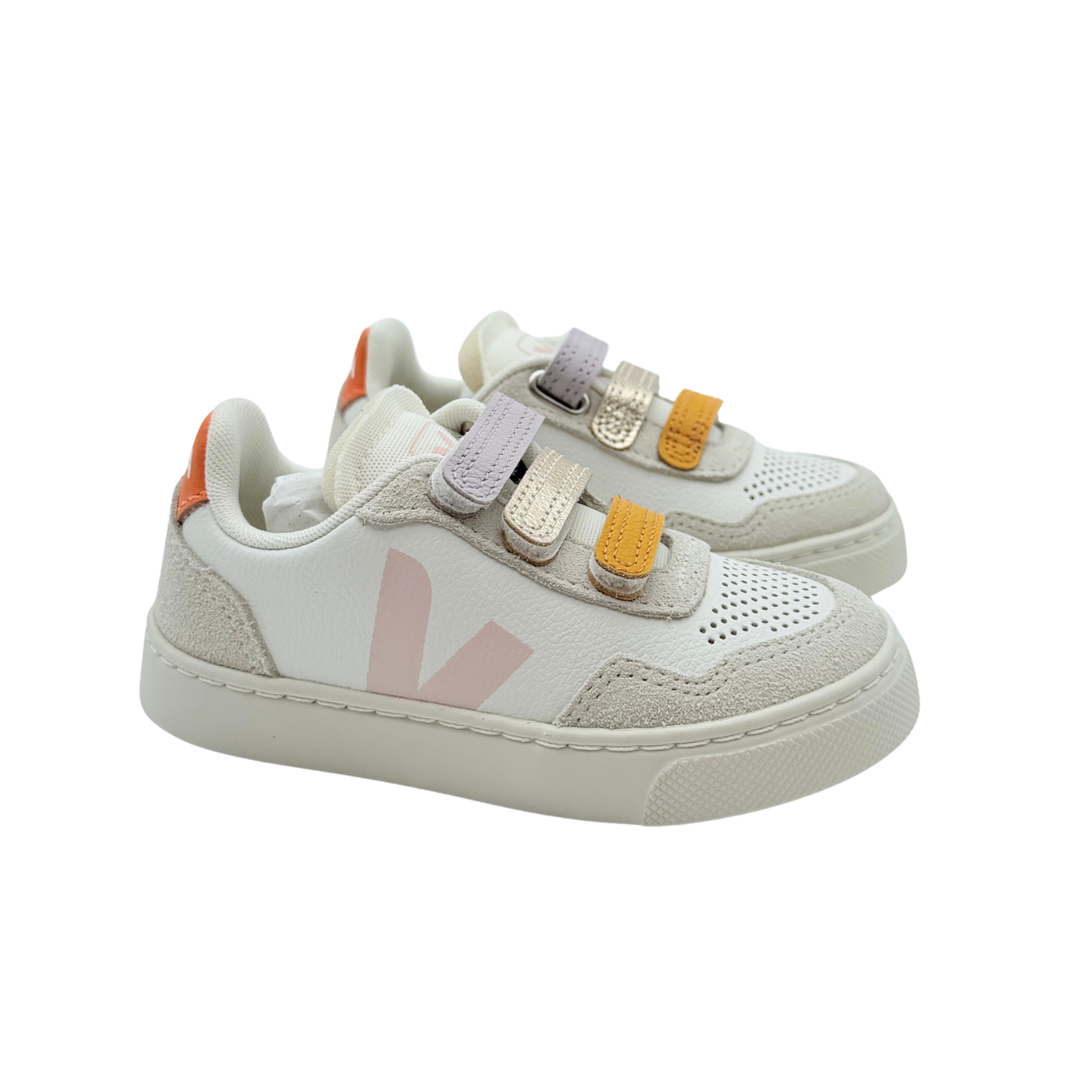 Baskets à scratchs en cuir – 25