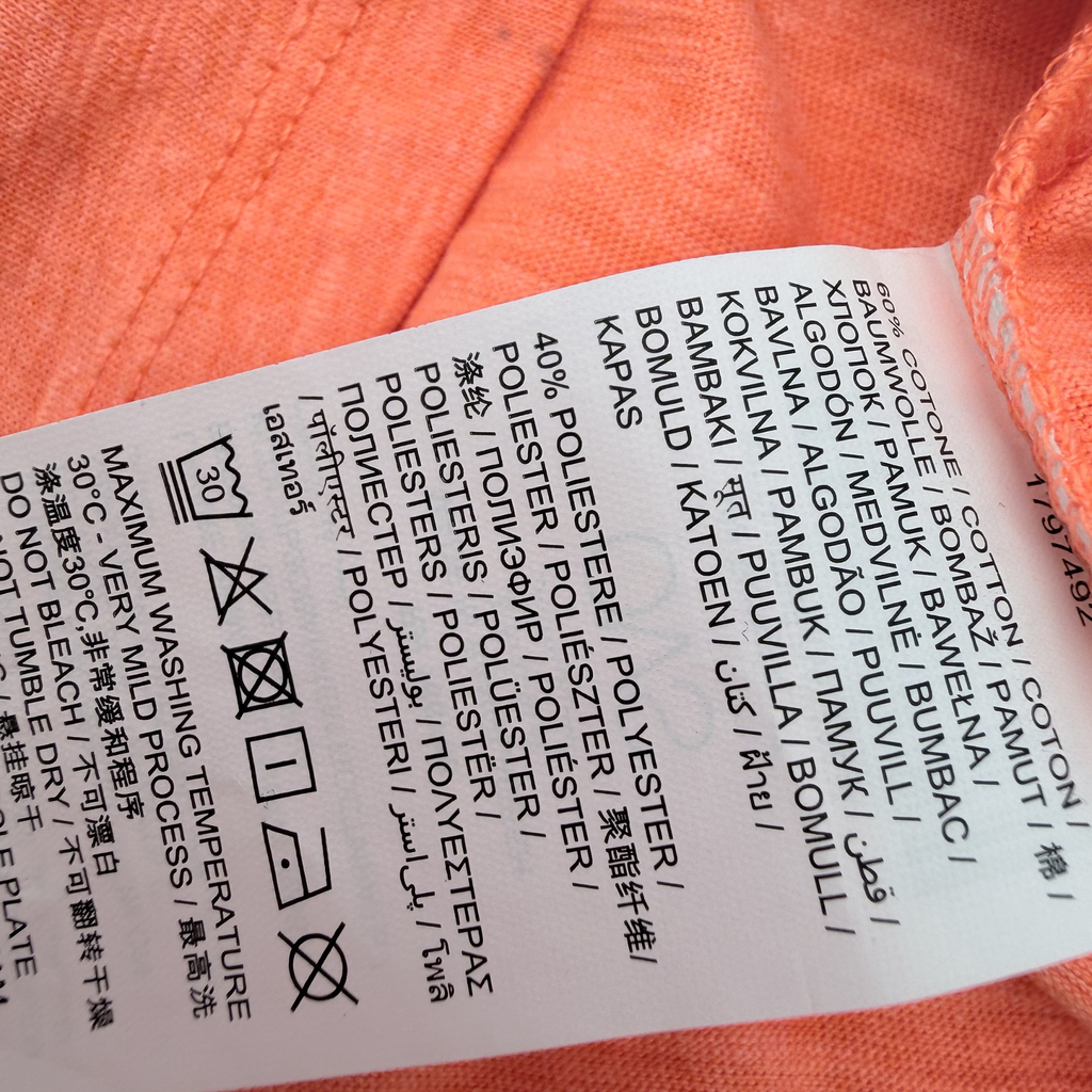 Débardeur orange Snoopy — 18-24mois