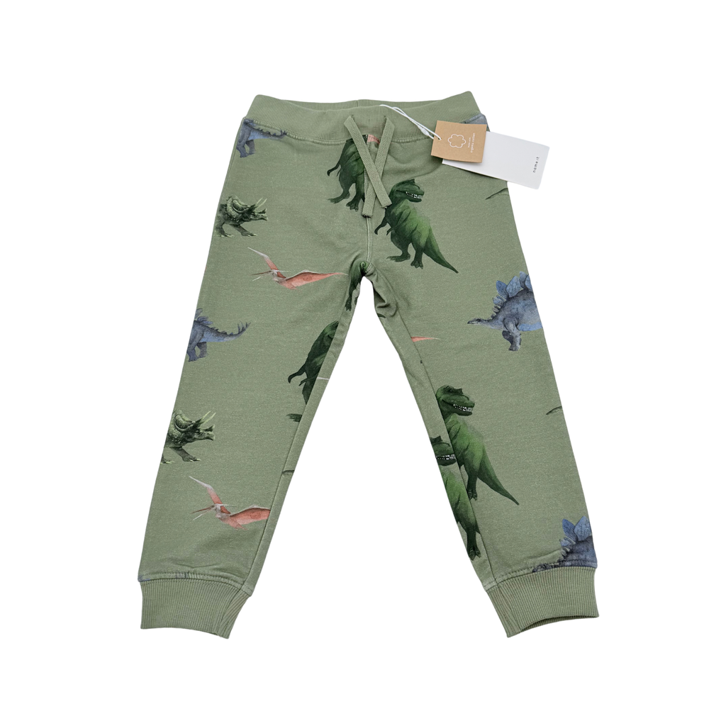 Pantalon vert imprimé dinosaures - 18-24 mois