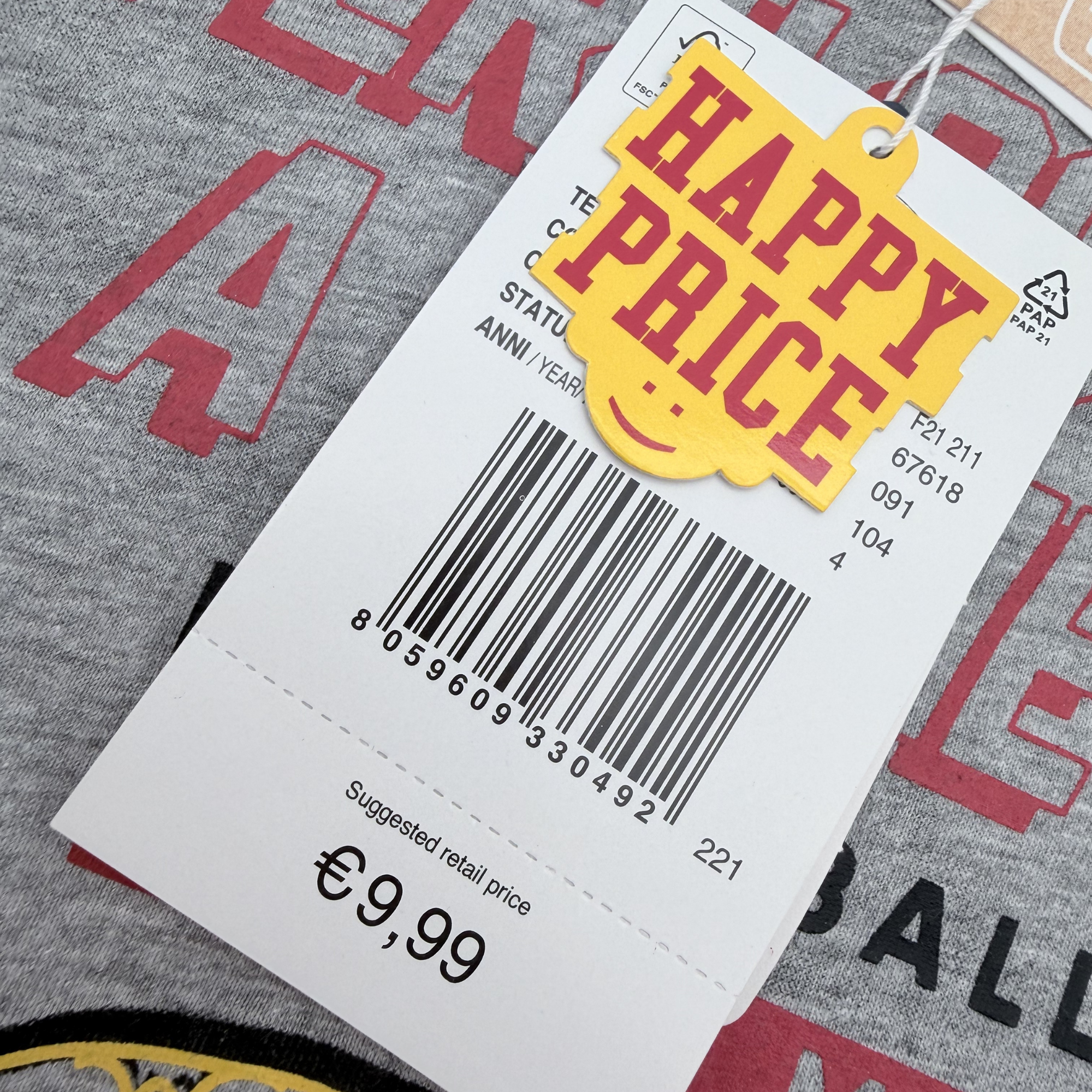 Débardeur basket gris — 4 ans