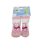 Chaussettes Winnie l’Ourson roses – 0-6 mois