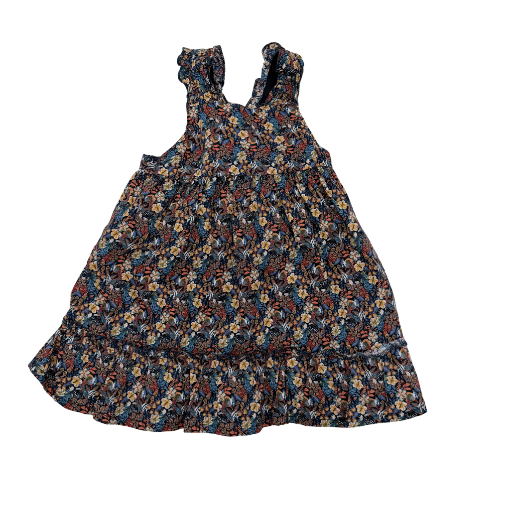 Ensemble robe fleurie et bloomer — 18 mois
