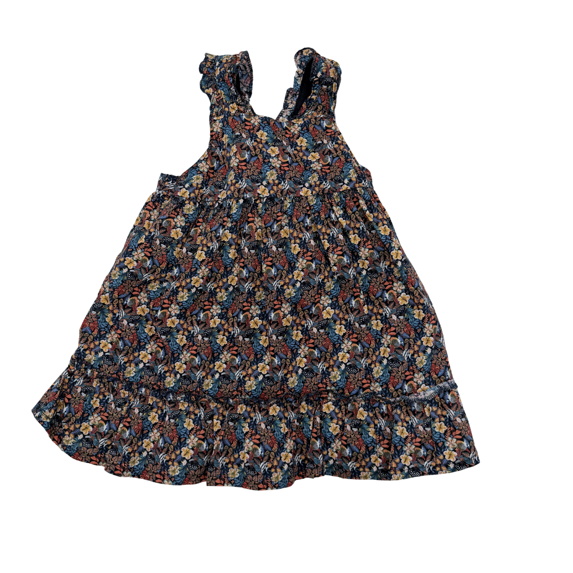 Ensemble robe fleurie et bloomer — 18 mois