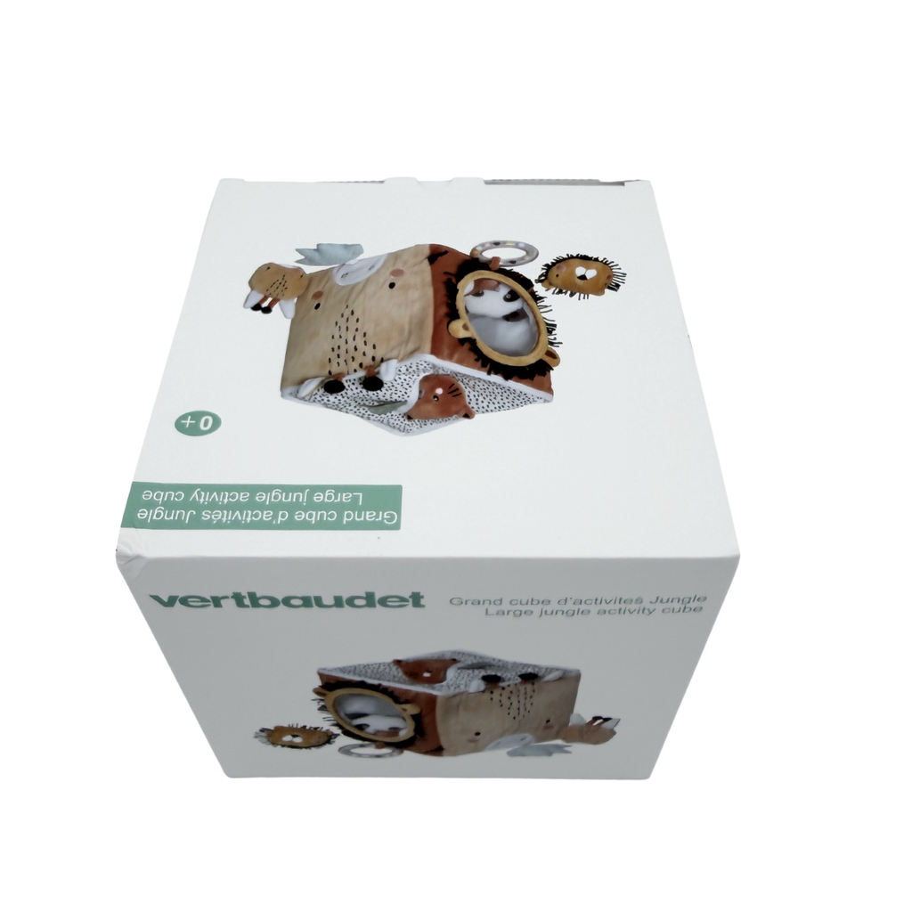 Cube d’activités jungle — multicolore