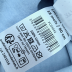 Chemise denim bleu clair — 18 mois