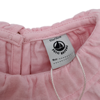 Blouse en gaze de coton rose - 12 mois