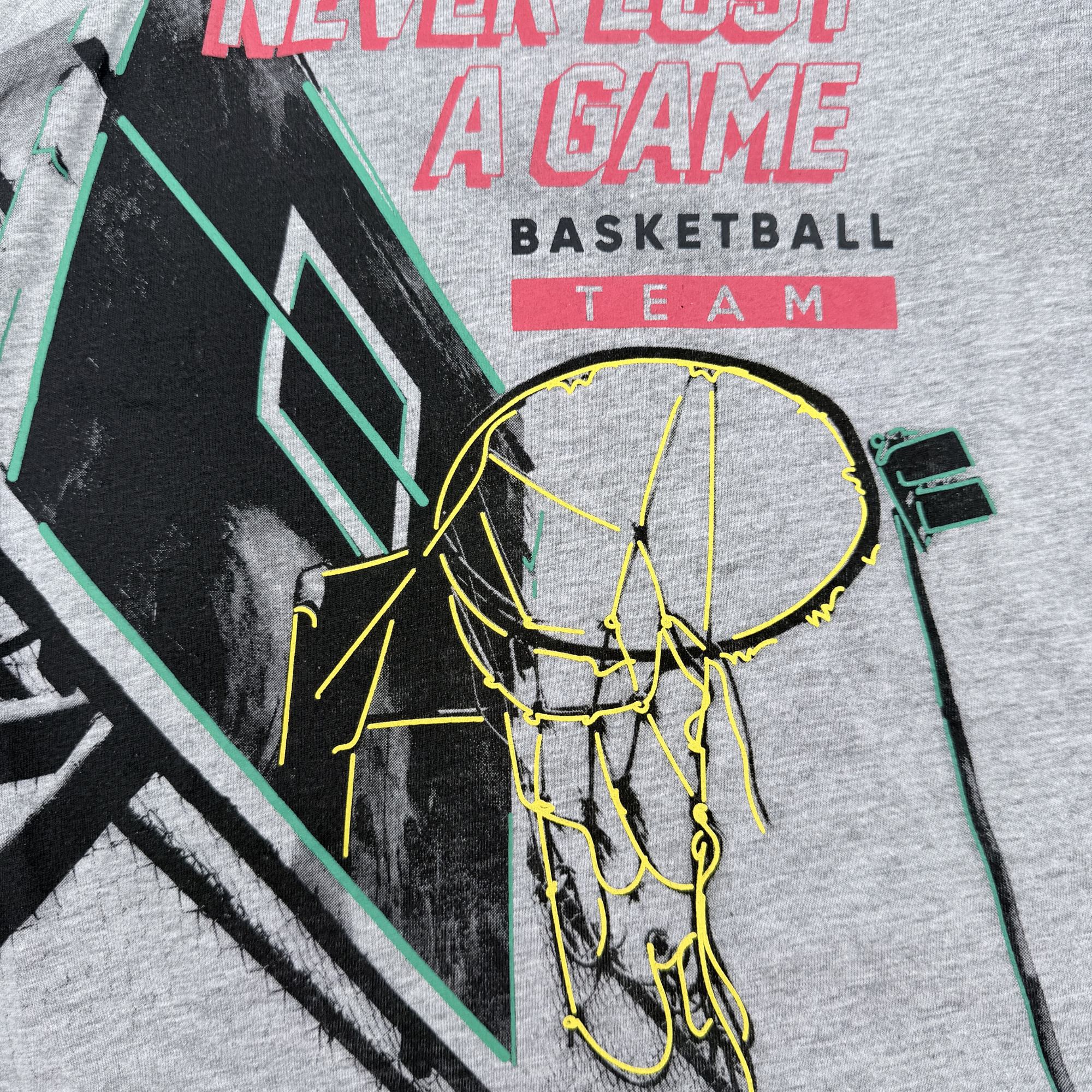 Débardeur basket gris — 4 ans