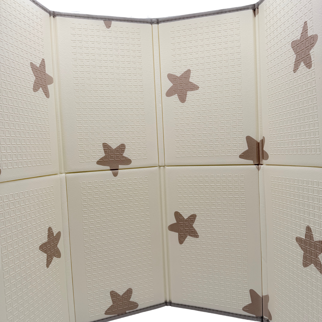 Tapis de jeu bébé pliable et réversible 120 × 190 cm