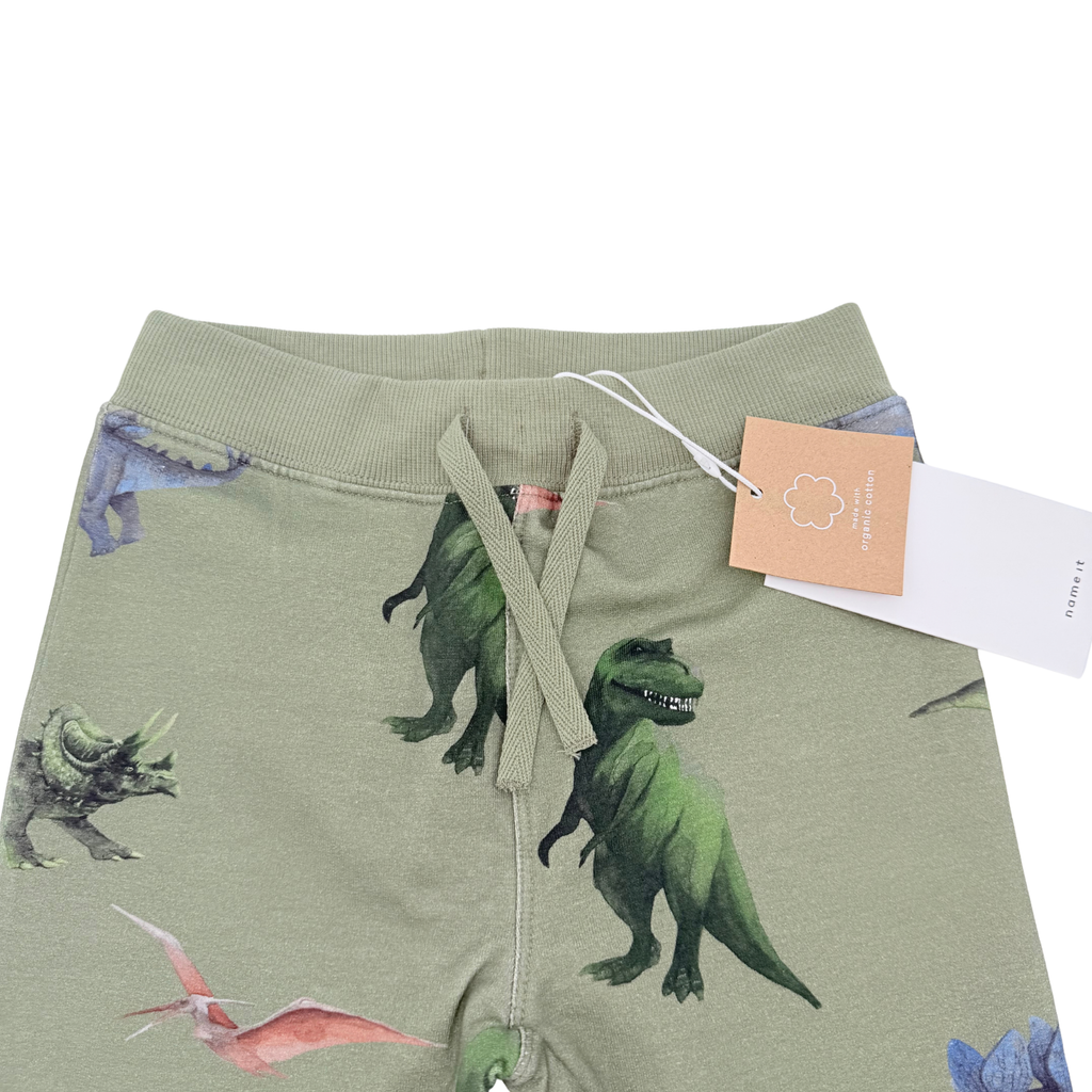 Pantalon vert imprimé dinosaures - 18-24 mois