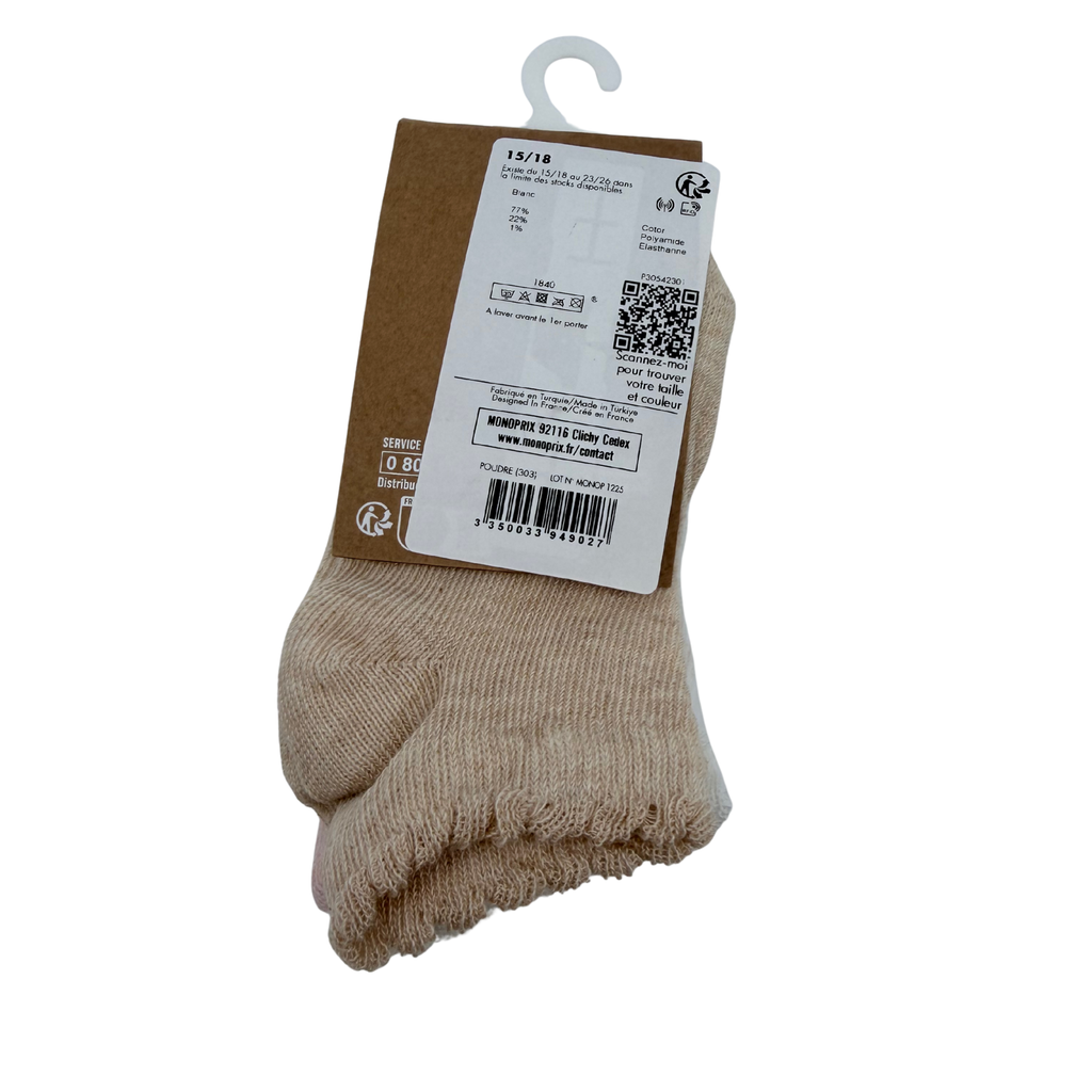 Lot de 3 paires de socquettes - 15-18