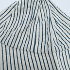 Bob bébé rayé bleu et blanc — 3-6 mois