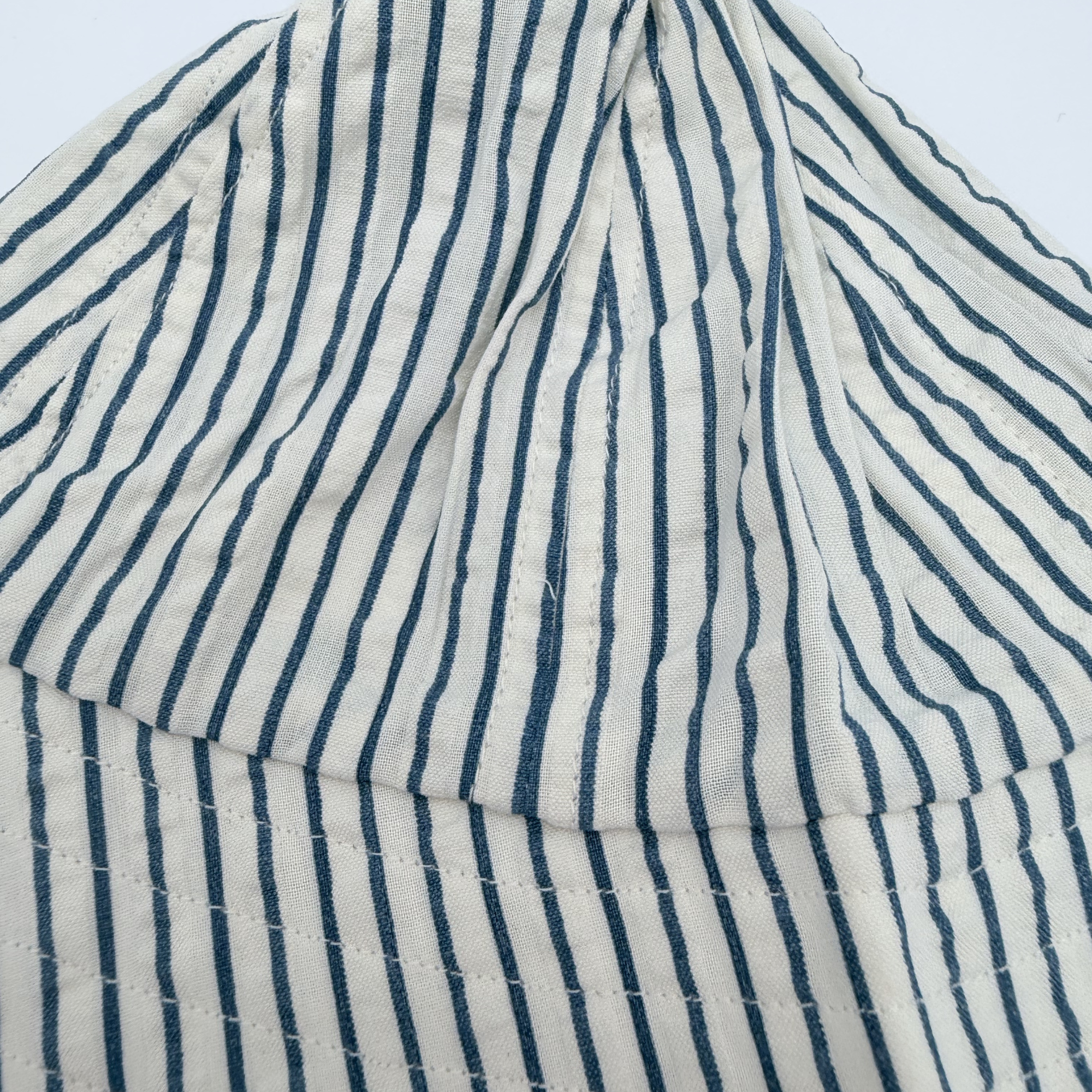 Bob bébé rayé bleu et blanc — 12-18 mois