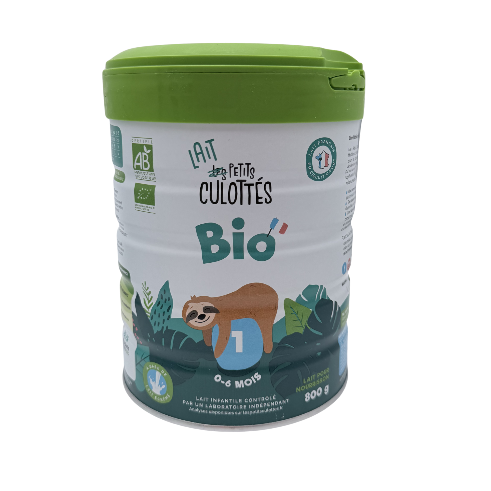 Lait infantile Les Petits Culottés Bio 1 – 0 à 6 mois