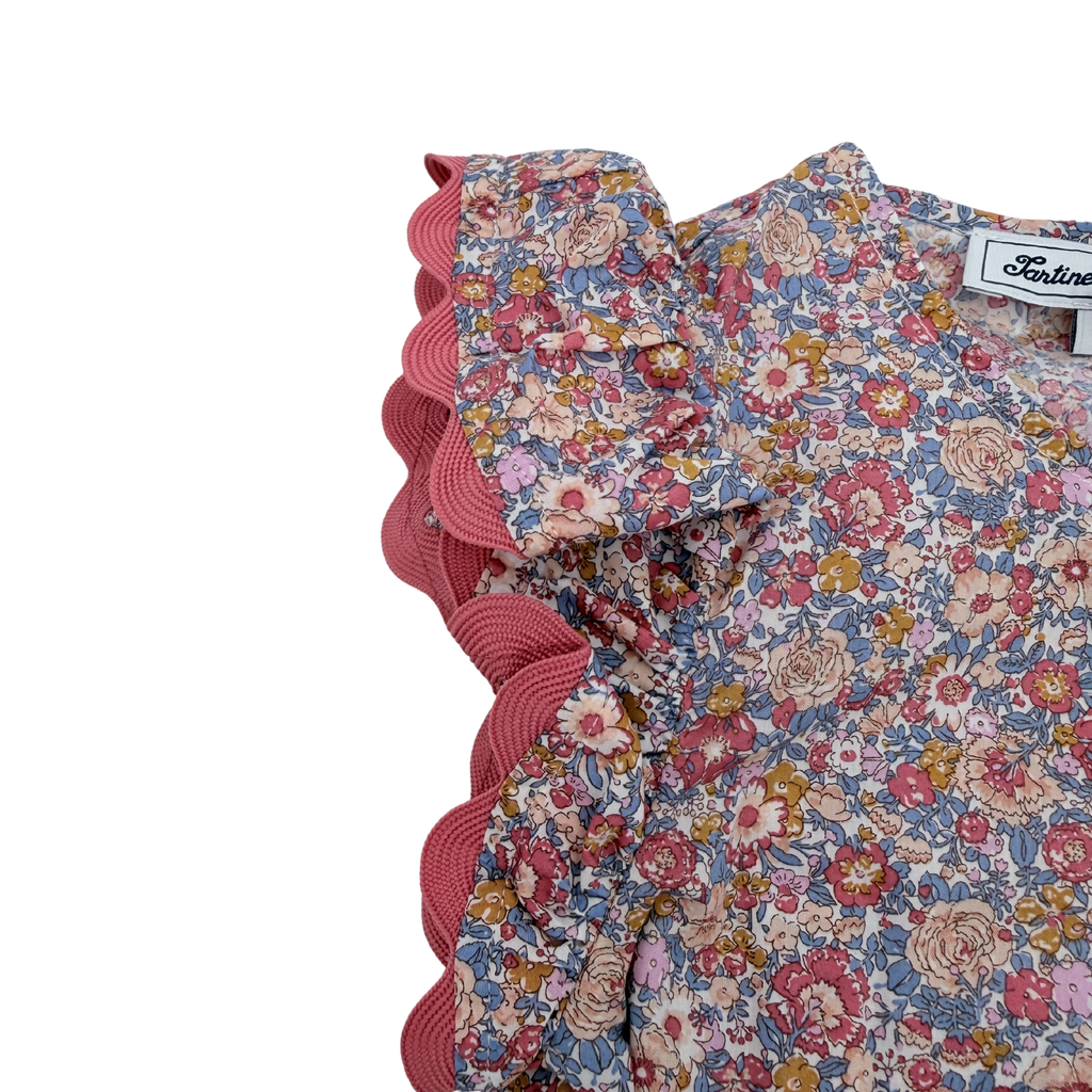 Combishort liberty multicolore — 4 ans