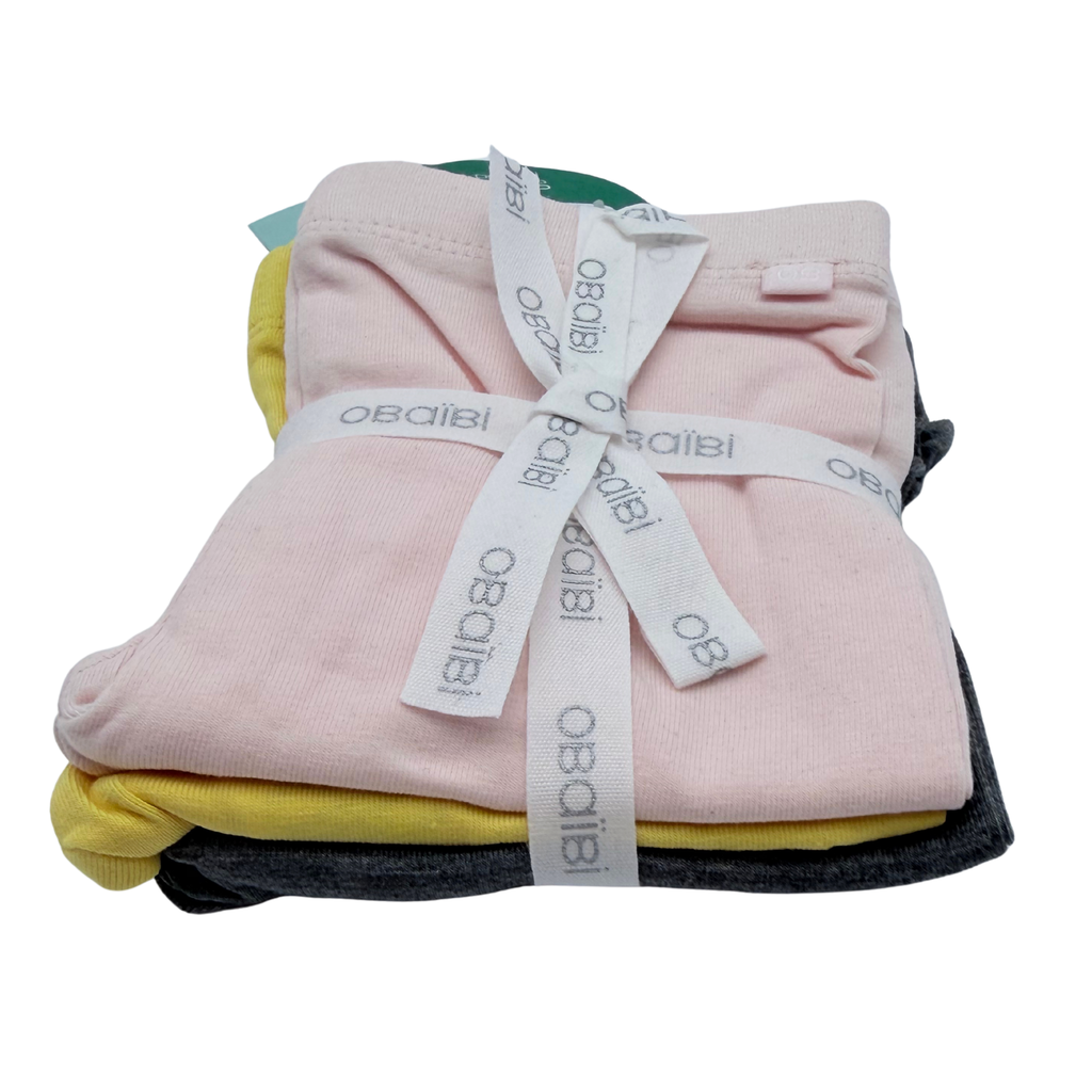 Lot de 3 leggings bébé - 6 mois