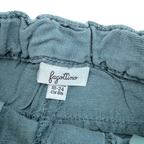 Short bleu denim — 18-24 mois