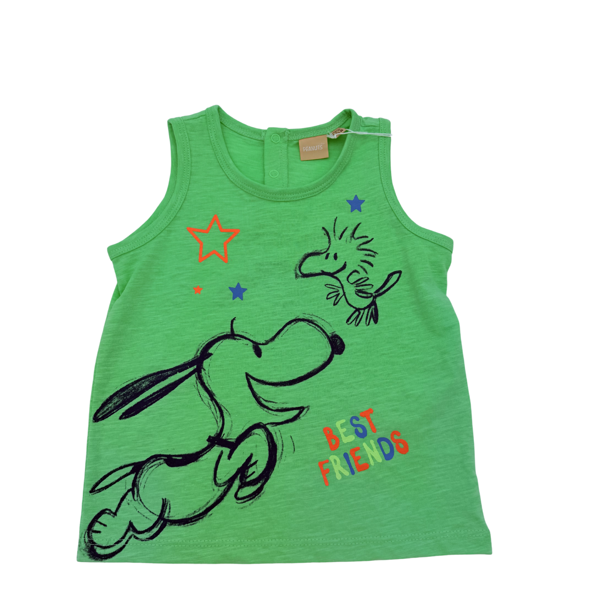 Débardeur vert Snoopy — 18-24 mois
