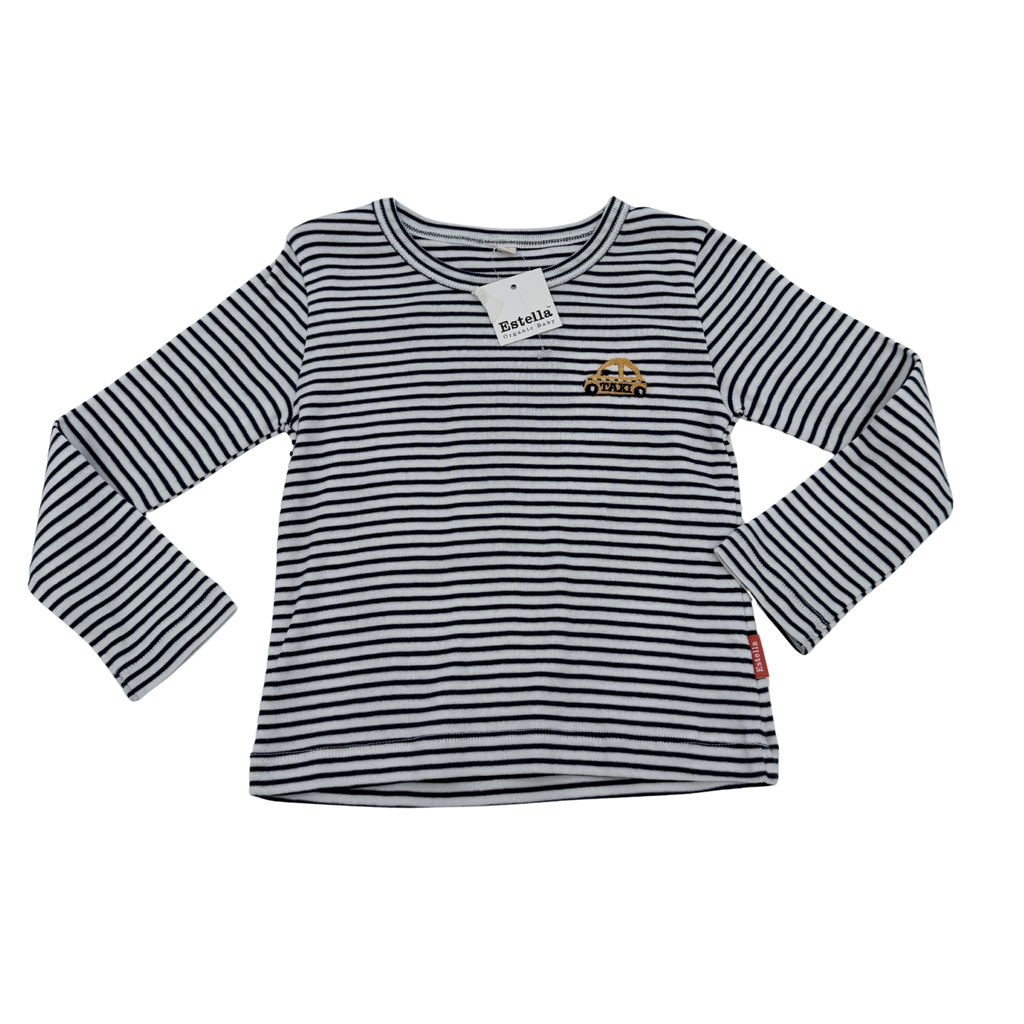 T-shirt marinière taxi — 2 ans