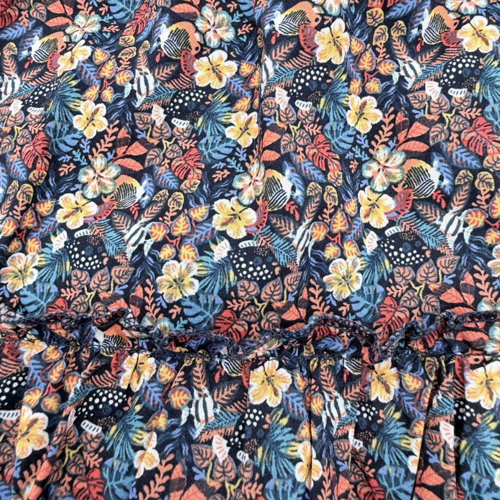 Ensemble robe fleurie et bloomer — 18 mois