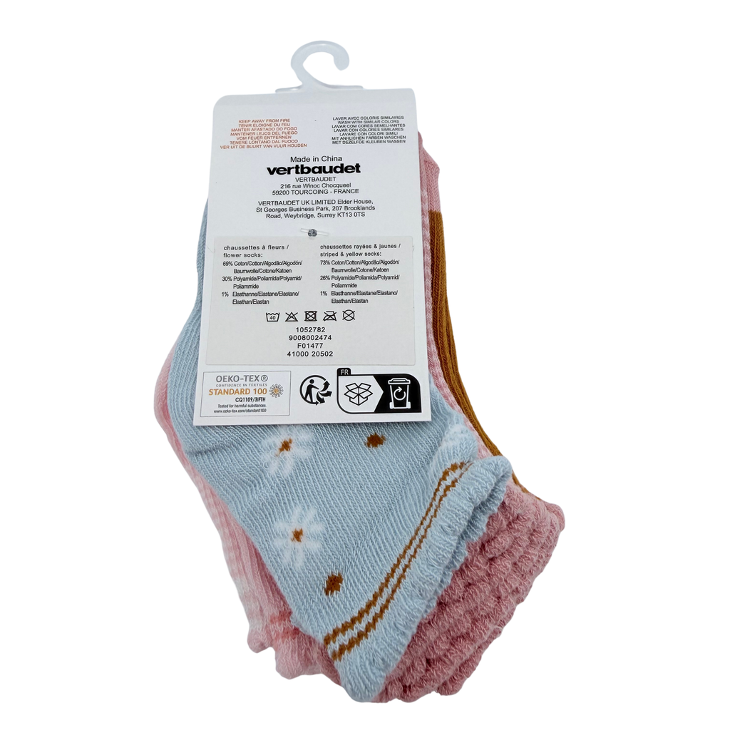 Lot de 5 paires de chaussettes – 15-18