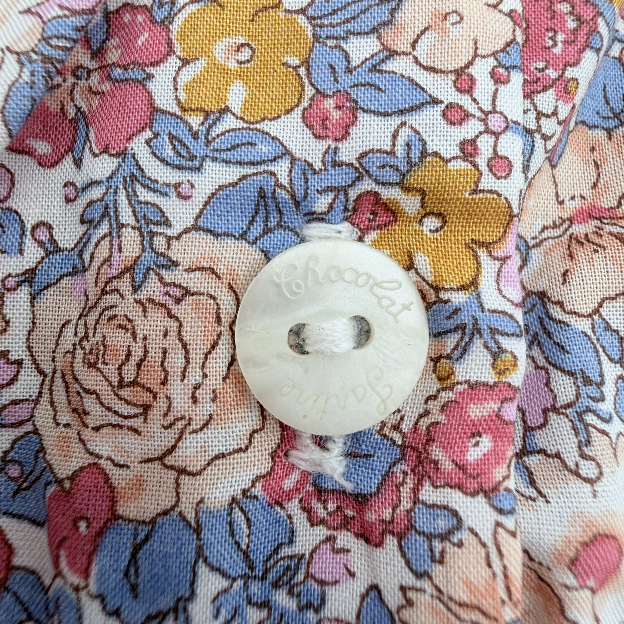 Combishort liberty multicolore — 4 ans