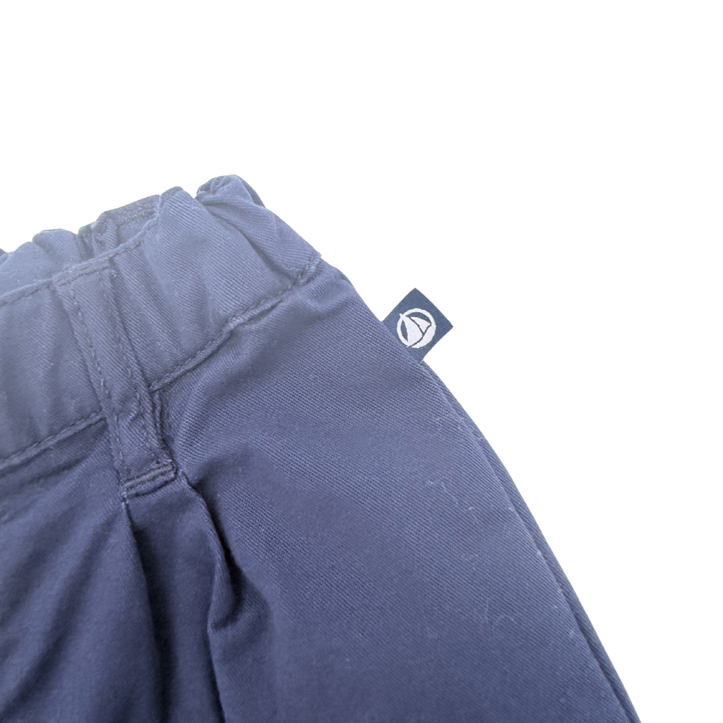 Pantalon chino bleu marine — 6 mois