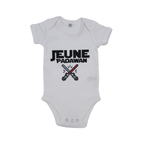 Body bébé blanc “Jeune Padawan” — 3-6 mois