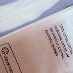 T-shirt rayé à motif oiseau — 18 mois