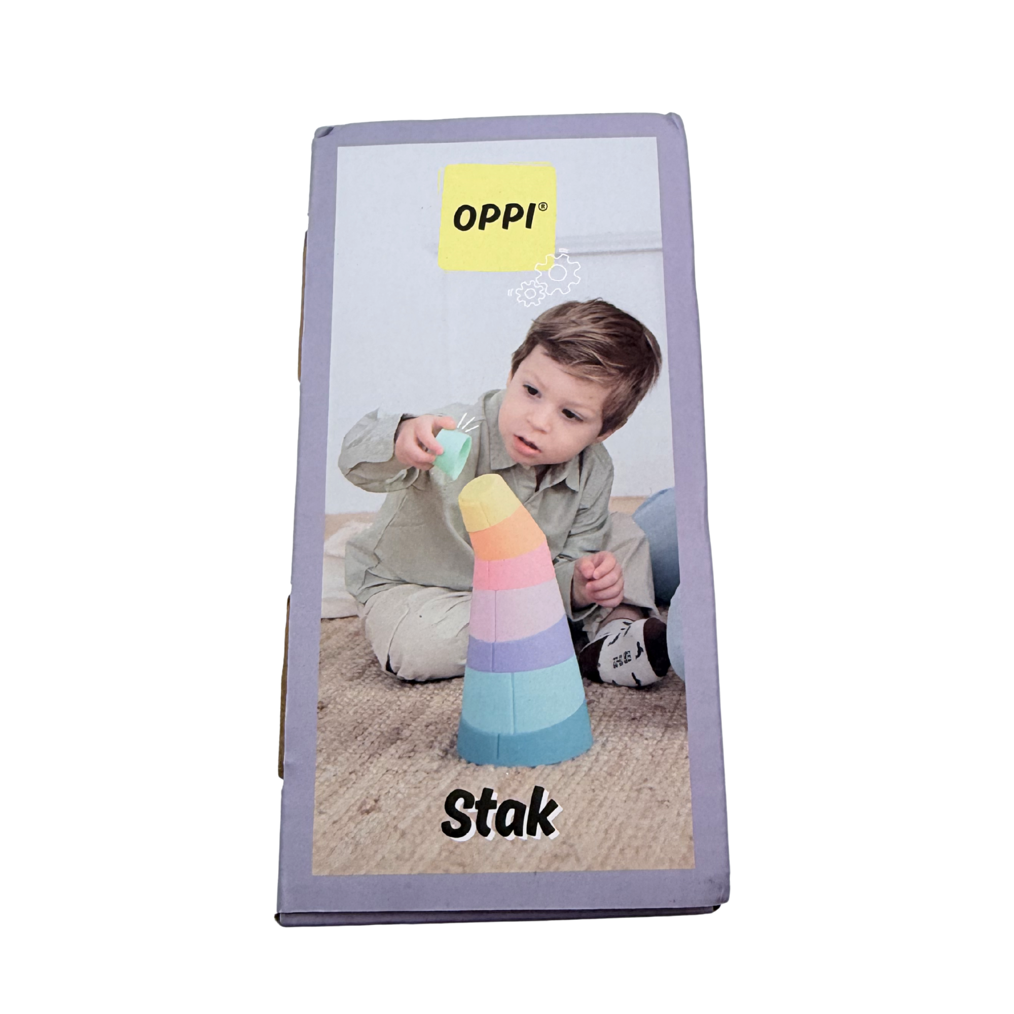 Jouet à empiler en silicone