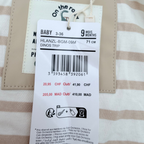 Parka bébé déperlante à capuche beige - 9 mois