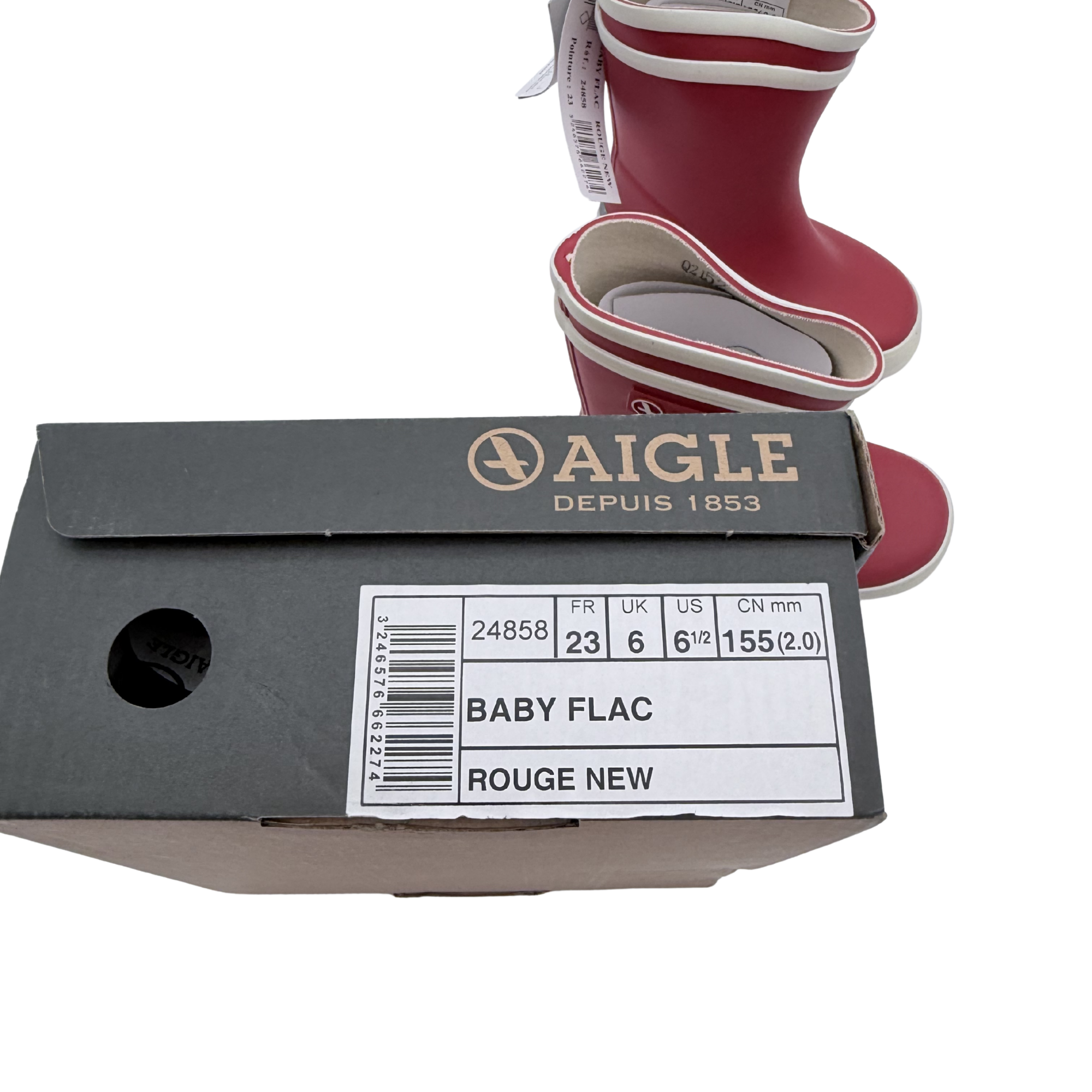 Bottes de pluie rouge — 23
